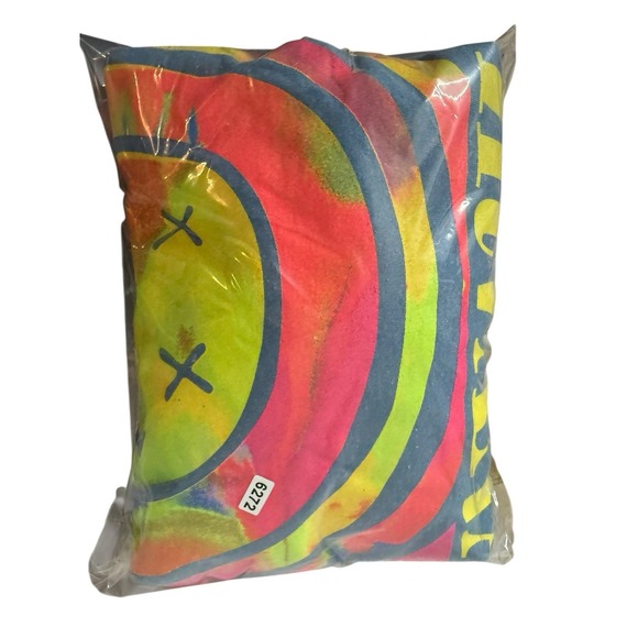 Urban Outfitters Nirvana Sweatshirt Adult S/M blue Smile Pullover Womens - Picture 3 of 3